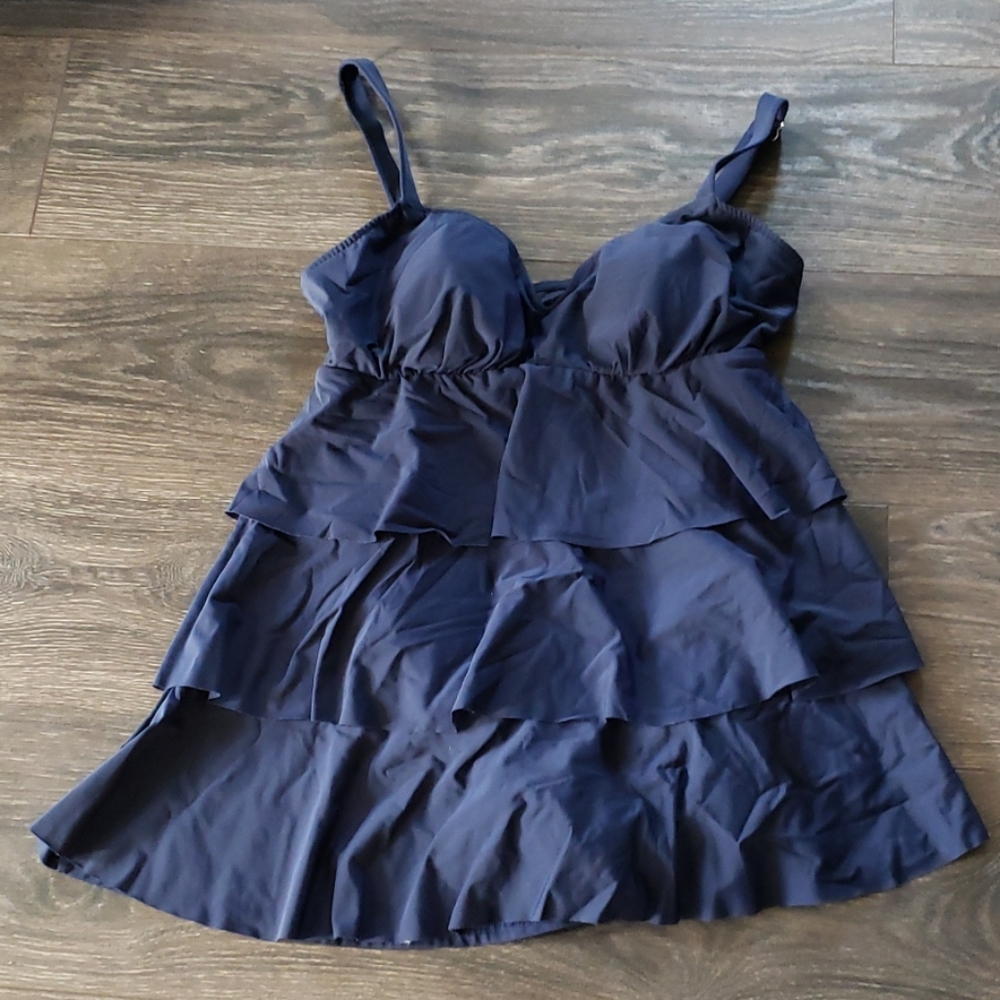 Layered swim dress 😍